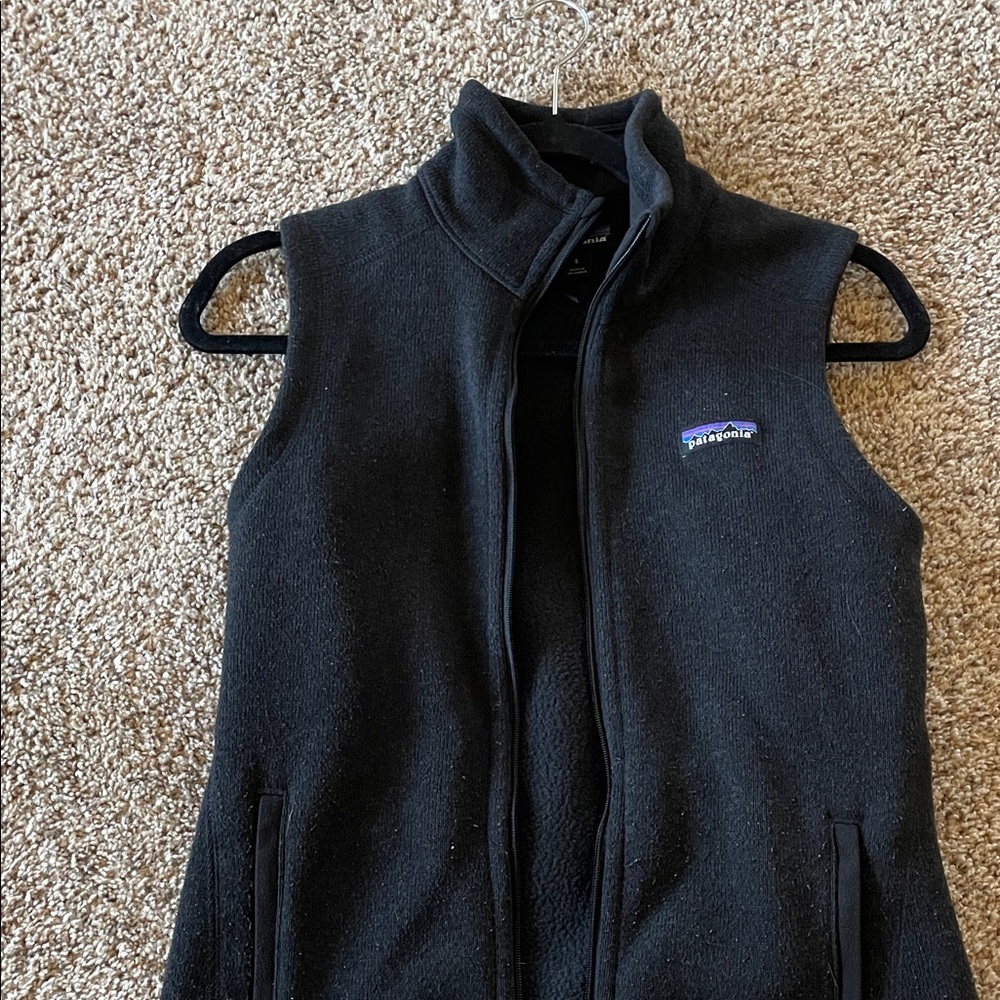 Patagonia Better Sweater Black Fleece Vest